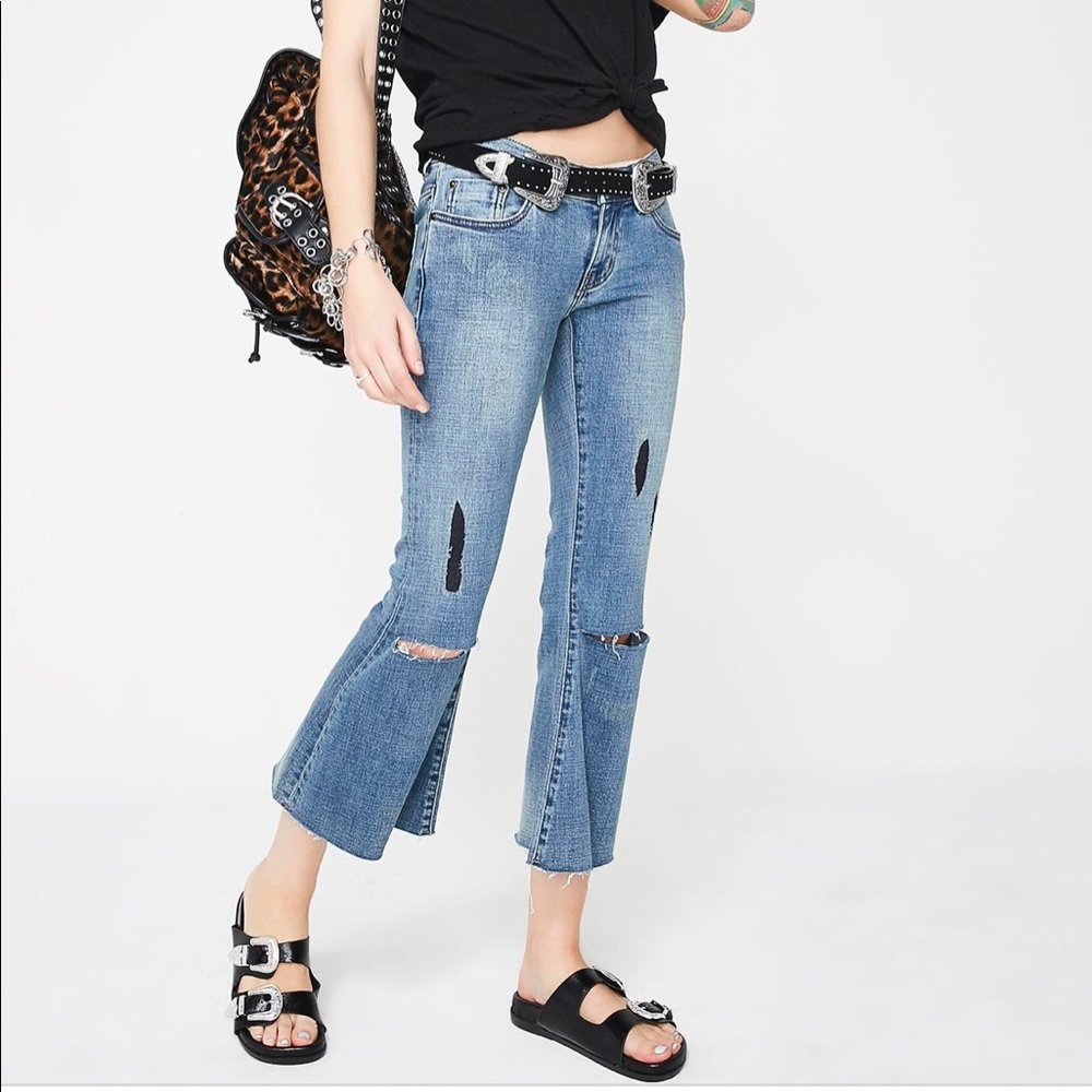 NEW • One Teaspoon • Vintage Indigo Marine Jeans